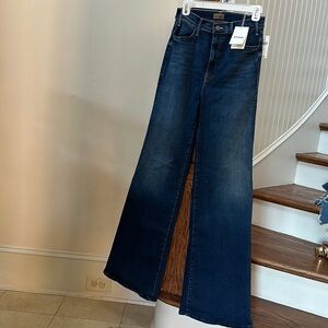 Jeans by mother size 27 the hustler roller heel